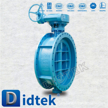 DIDTEK Medium Pressure Made in China best quality cast steel wafer butterfly valve